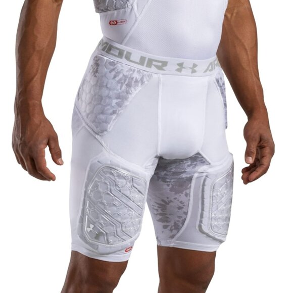 Under Armour Gameday HeatGear Pro 5-Pad Girdle Compression Padded Shorts XL - Picture 1 of 12